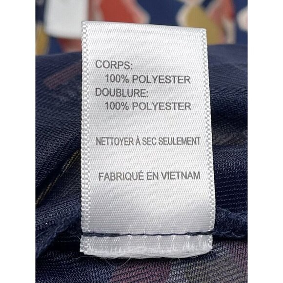 ASTR THE LABEL Womens MEDIUM Navy Floral Cold Shoulder S/S ROMPER Jumper EUC - Picture 8 of 8